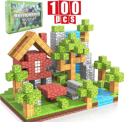 Magnetic Building Blocks 100 PCS